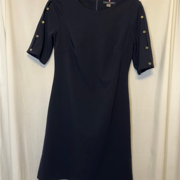 Tommy Hilfiger Dresses & Skirts - Tommy Hilfiger Midi Dress with Gold Buttons